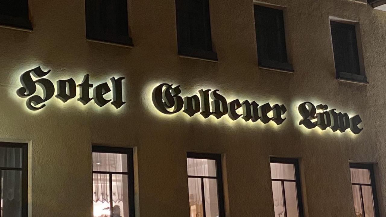 Zeulenroda-Triebes Hotel Goldener Loewe מראה חיצוני תמונה